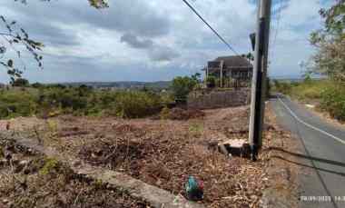 dijual tanah jl bingin sari ungasan kec