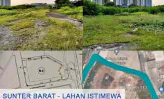 For Sale Lahan Istimewa Harga NJOP jl Danau Sunter Barat Jakarta Utara