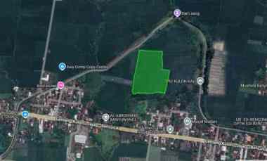 dijual tanah jl diponegoro