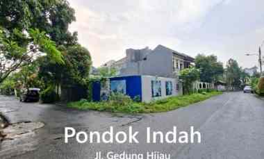 dijual tanah jl gedung hijau pondok indah