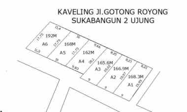 Tanah Dijual di Jl Gotong Royong 4
