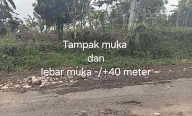 dijual tanah jl h gofur