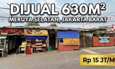 dijual tanah jl h merin no 66 rt 9 rw 4