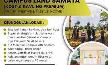 dijual tanah jl hm yasin limpo
