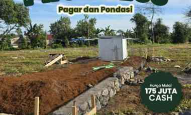 dijual tanah jl hm yasin limpo