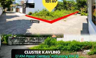 dijual tanah jl kaliurang km 10