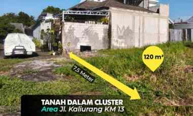 dijual tanah jl kaliurang km 13