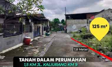 dijual tanah jl kaliurang km 9