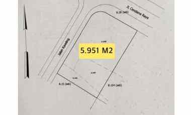 dijual tanah jl kenari jaya