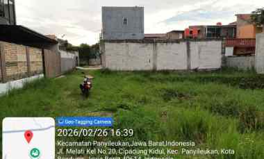dijual tanah jl melati panyileukan