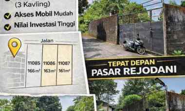 dijual tanah jl palagan km 10 rejodani