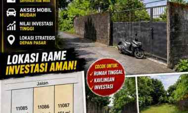 dijual tanah jl palagan km 10 rejodani
