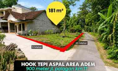 dijual tanah jl palagan km 11