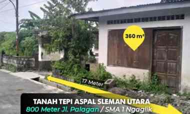 dijual tanah jl palagan km 14
