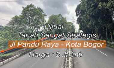 dijual tanah jl pandu raya