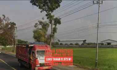 dijual tanah jl panglima sudirman