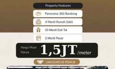 dijual tanah jl parakan muncang cimande