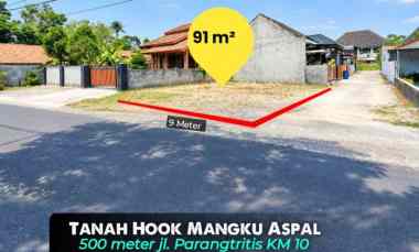 Tanah di jl. Parangtritis km 10 Sabdodadi, Bantul 200 meter ke Smkn 1
