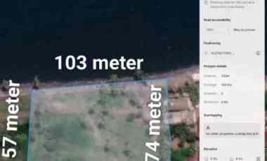 dijual tanah jl raya air sanih kubu