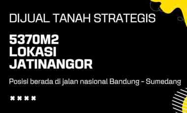 dijual tanah jl raya bandung sumedang