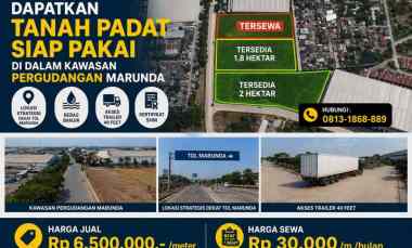 dijual tanah jl raya cilincing