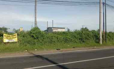 Dijual Cepat Tanah jl Raya Dengklok Tanjung Pura Karawang