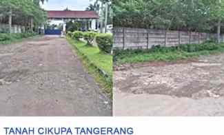 Tanah Dijual di Cikupa Tangerang Zona Abu Industri Akses Kontainer