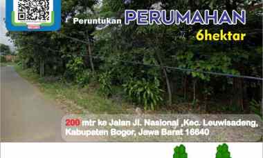 dijual tanah jl raya paku sadeng sadeng