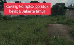 Jual Tanah Kavling Murah di Pondok Kelapa Jakarta Timur