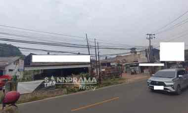 dijual tanah jl raya sawangan