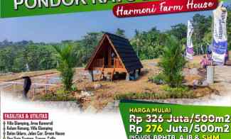 Dijual Tanah Murah di Bogor Harmoni Farm House Kavling Wisata