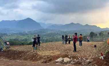 dijual tanah jl sukamakmur bogor jawa barat