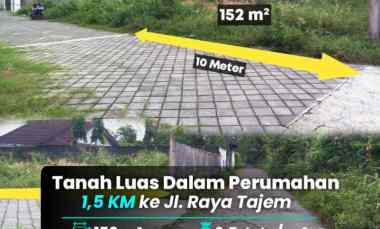 dijual tanah jl tajem