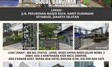 dijual tanah jln pedurenan mesjid raya