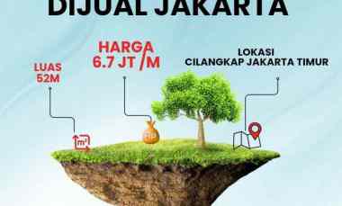 dijual tanah jln raya cilangkap baru