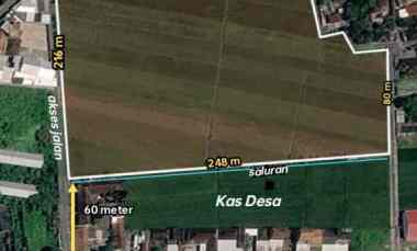 dijual tanah jln raya solo jogja