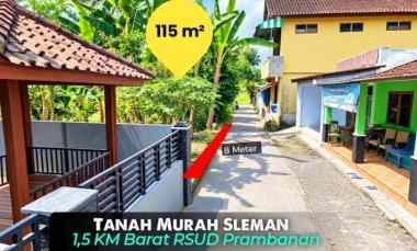 dijual tanah jogo tirto