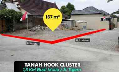 Tanah Hook di Sambiroto Purwomartani 1,5 km jl. Raya Tajem / Sekolah