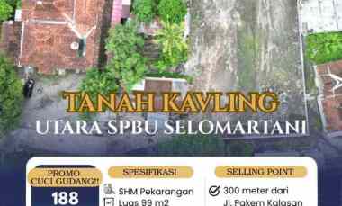 dijual tanah kalibulus bimomartani