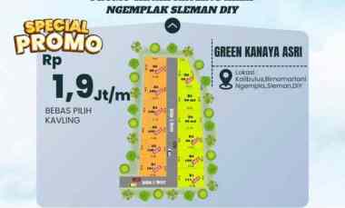 dijual tanah kalibulus bimomartani