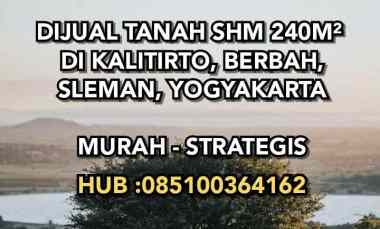 dijual tanah kalitirto berbah sleman