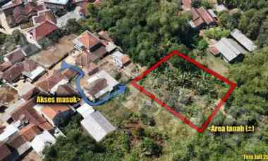 dijual tanah kampung tanggul