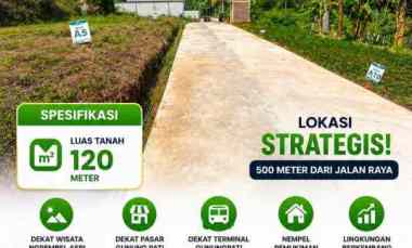 Tanah Kavling Murah Siap Bangun Shm Ready dekat Wisata Ngrembel