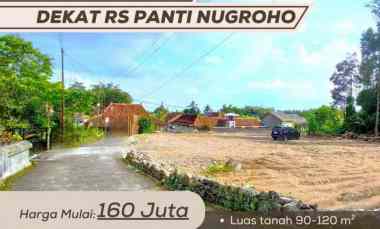 Dijual Tanah Kavling dekat Rs Panti Nugroho