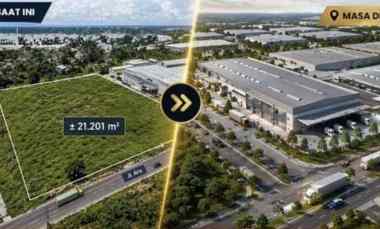 dijual tanah kawasan mm2100 cibitung