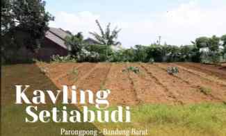 Tanah Kavling Cocok untuk Villa Area Setiabudi Parongpong Bandung Utara