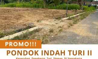 Tanah Kavling Unggulan 1.25jt/meter Free Pajak dan Balik Nama di Turi