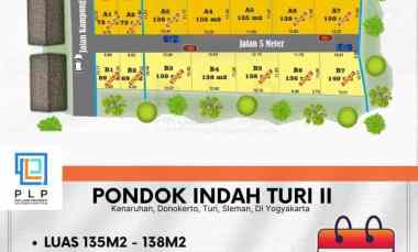 Tanah Dijual di Kenaruhan, Donokerto, Turi, Sleman, DI Yogyakarta