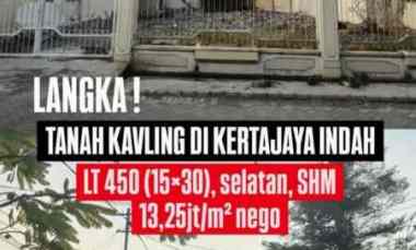 dijual tanah kertajaya indah
