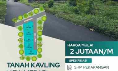 dijual tanah kledokan selomartani